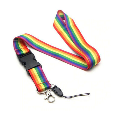 Cordino LGBT Pride con Bandiera Arcobaleno per Festeggiamenti